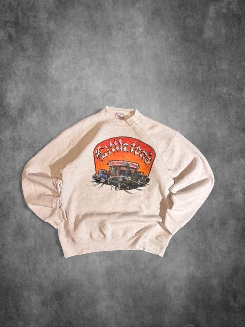 Vintage 90s Oneita white crewneck sweatshirt